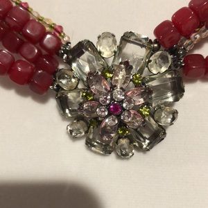 Red Hat Society necklace NWOT